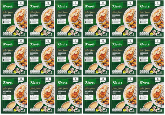 18 x Knorr Select Sauces Mushroom Sauce 40G