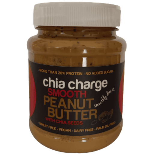 Chia Charge Peanut Butter with Chia Seeds Smooth - 350g