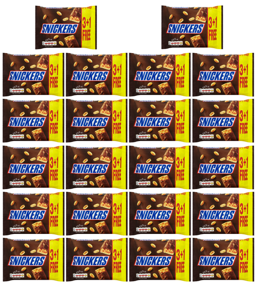 22 x Snickers 4Pk - 167GM