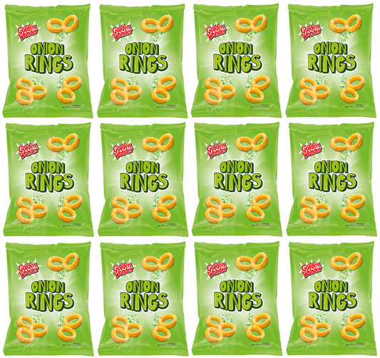 12 x Golden Wonder Onion Rings 150Gm