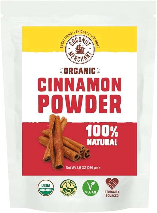 Coconut Merchant Organic Ceylon Cinnamon Powder - 250g