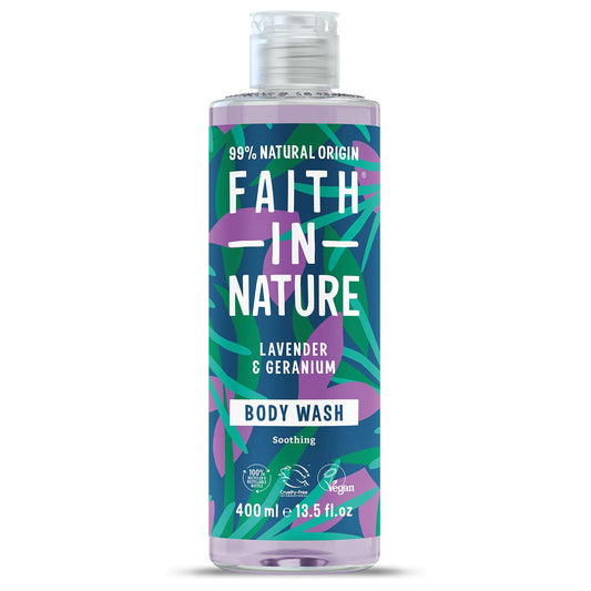 Faith In Nature Lavender & Geranium Body Wash - 400ml