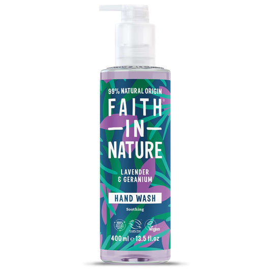 Faith In Nature Lavender & Geranium Hand Wash - 400ml