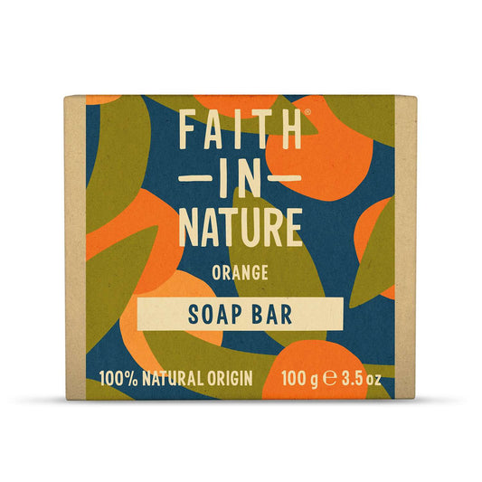 6 x Faith In Nature Orange Soap - 100g