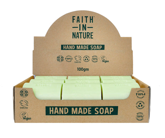 18 x Faith In Nature Aloe Vera Soap Unpackaged - 100g
