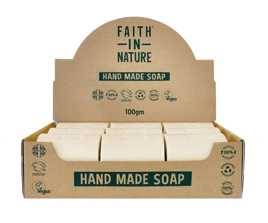 18 x Faith In Nature Orange Soap Unpackaged - 100g