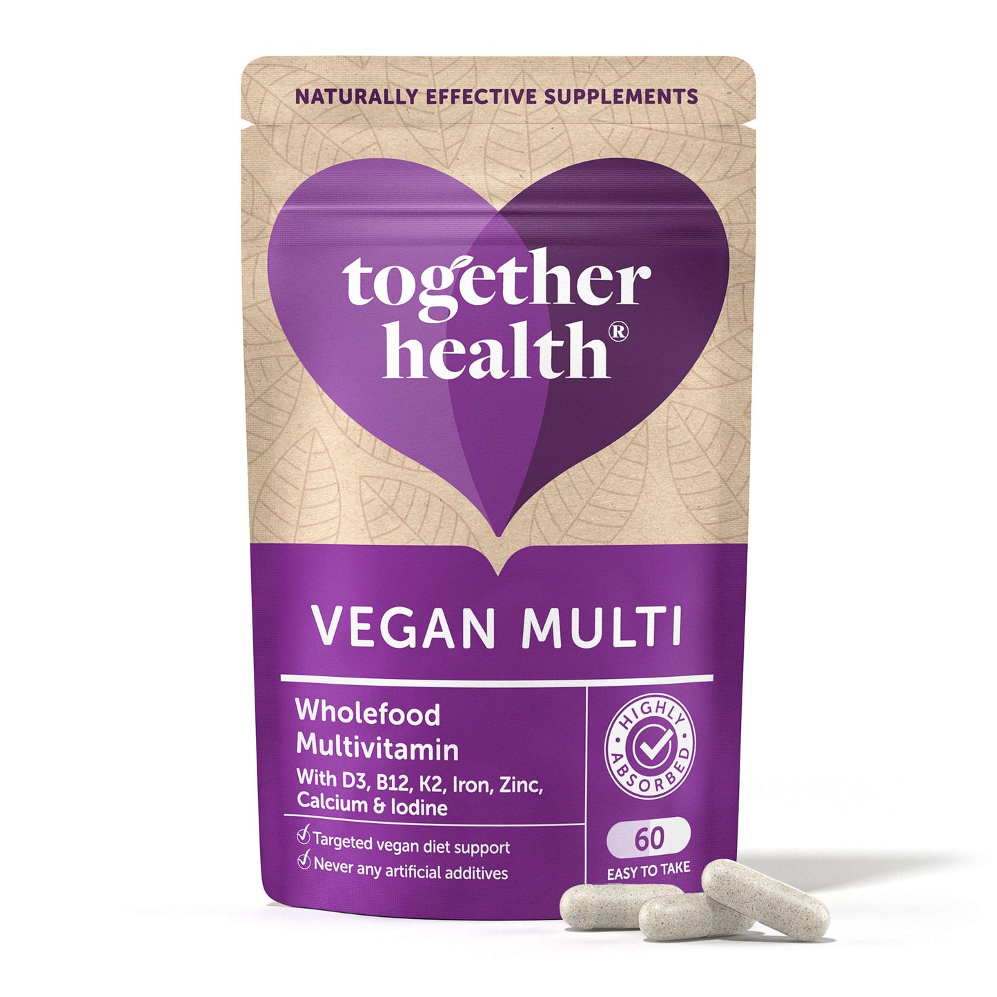 Together Health Vegan Multi Vit & Mineral - 60caps