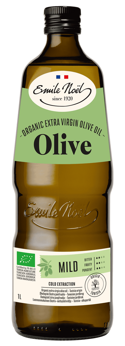 Emile Noel Organic Extra Virgin Olive oil, Mild - 1ltr