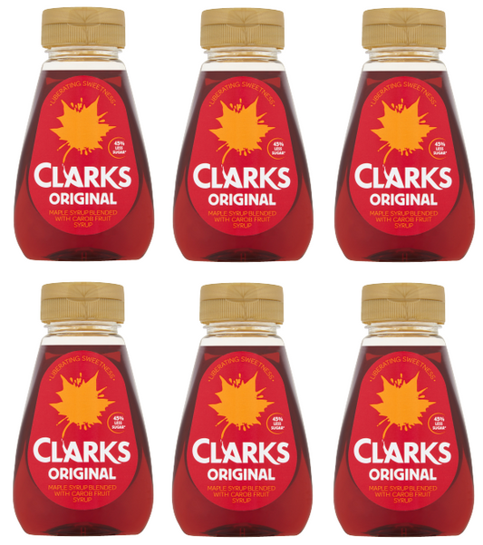 6 x Clarks Original Maple Syrup 180Ml