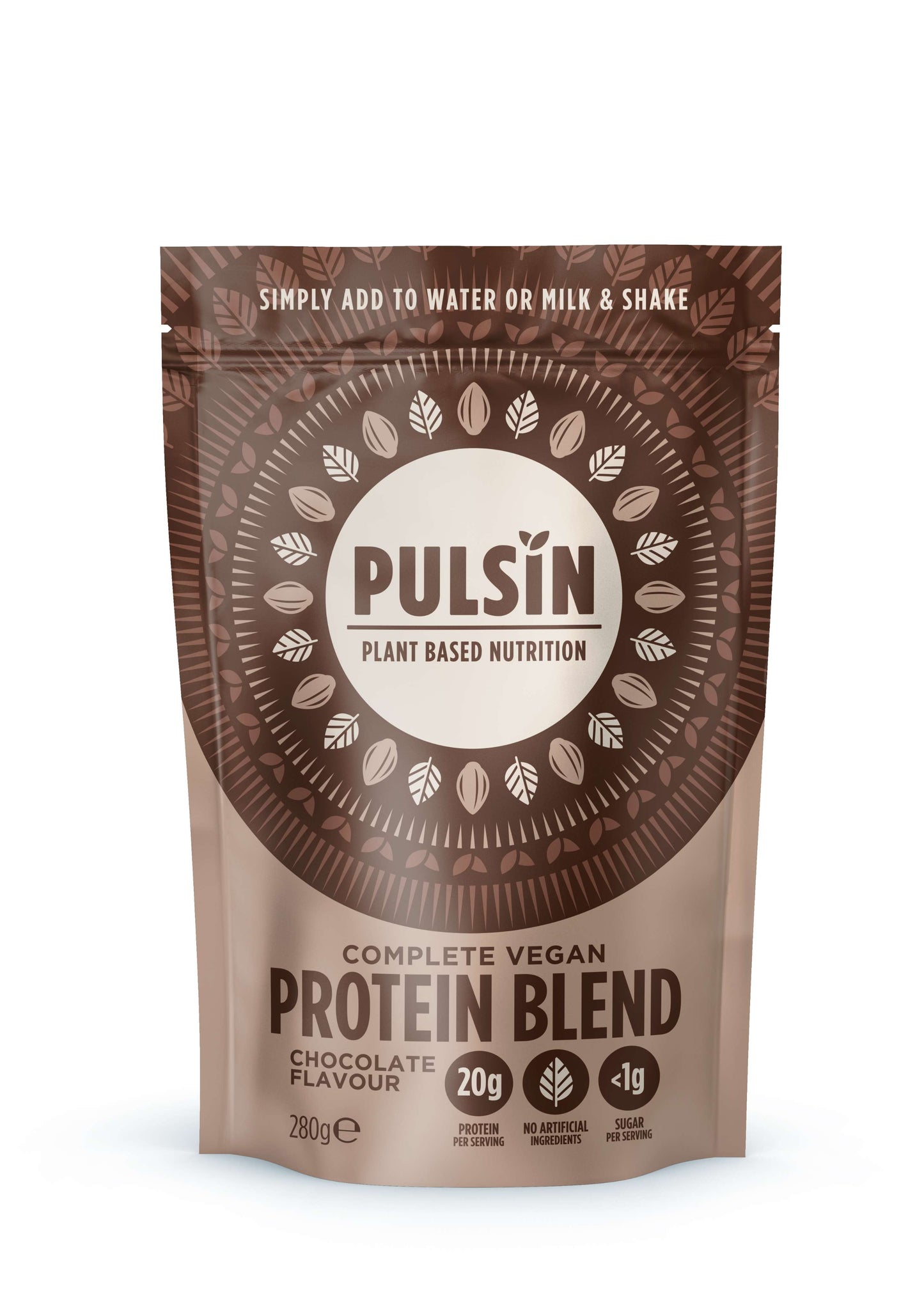 Pulsin Complete Vegan Protein Chocolate - 250g