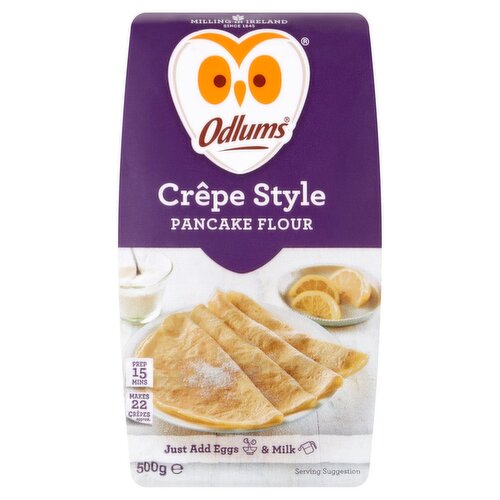 18 x Odlums Crępe Style Pancake Flour 500G