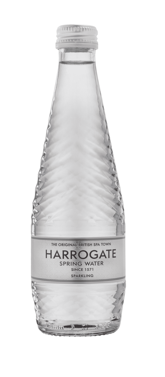 24 x Harrogate Water Glass sparkling  water - 330ml