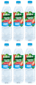 6 x Volvic Tof Strawberry Sugar Free 1.5Lt