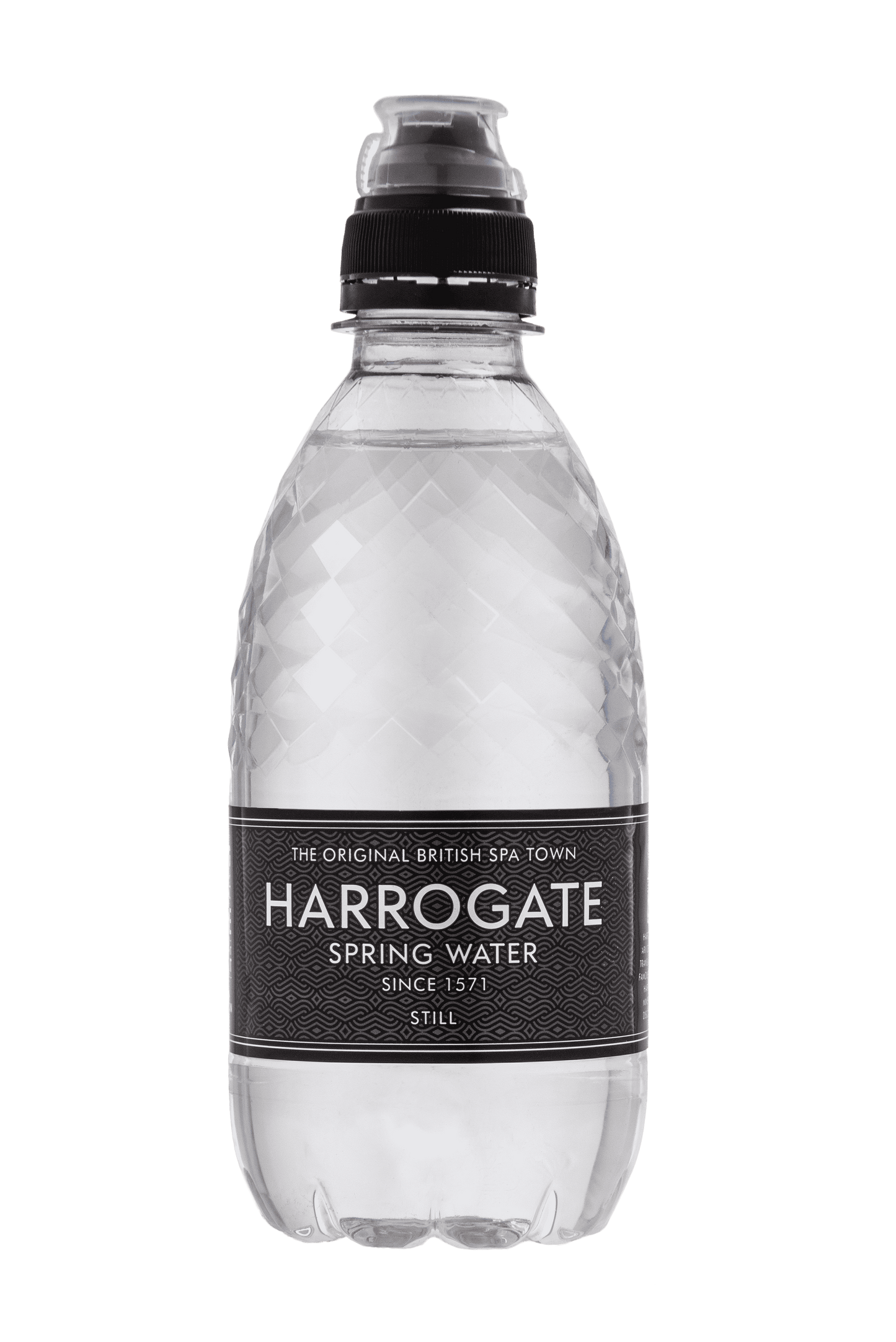 30 x Harrogate Water PET sports cap water - 330ml