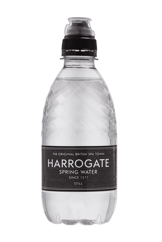 30 x Harrogate Water PET sports cap water - 330ml