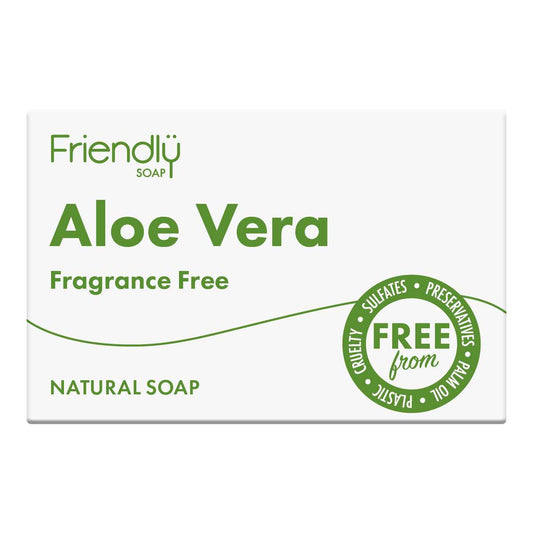 6 x Friendly Soap Aloe Vera Soap - 95g