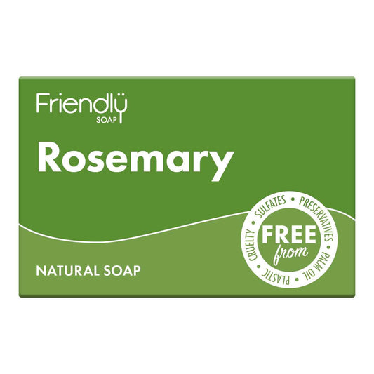 6 x Friendly Soap Rosemary Soap - 95g