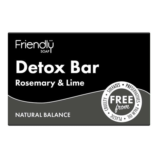 6 x Friendly Soap Detox Bar - 95g