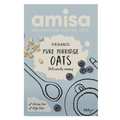 Amisa Organic Pure Porridge Oats - GF - 325g