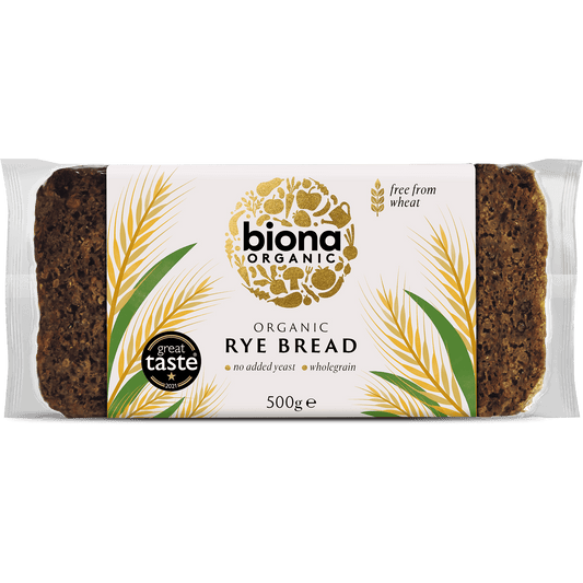 Biona Organic Rye Bread - 500g