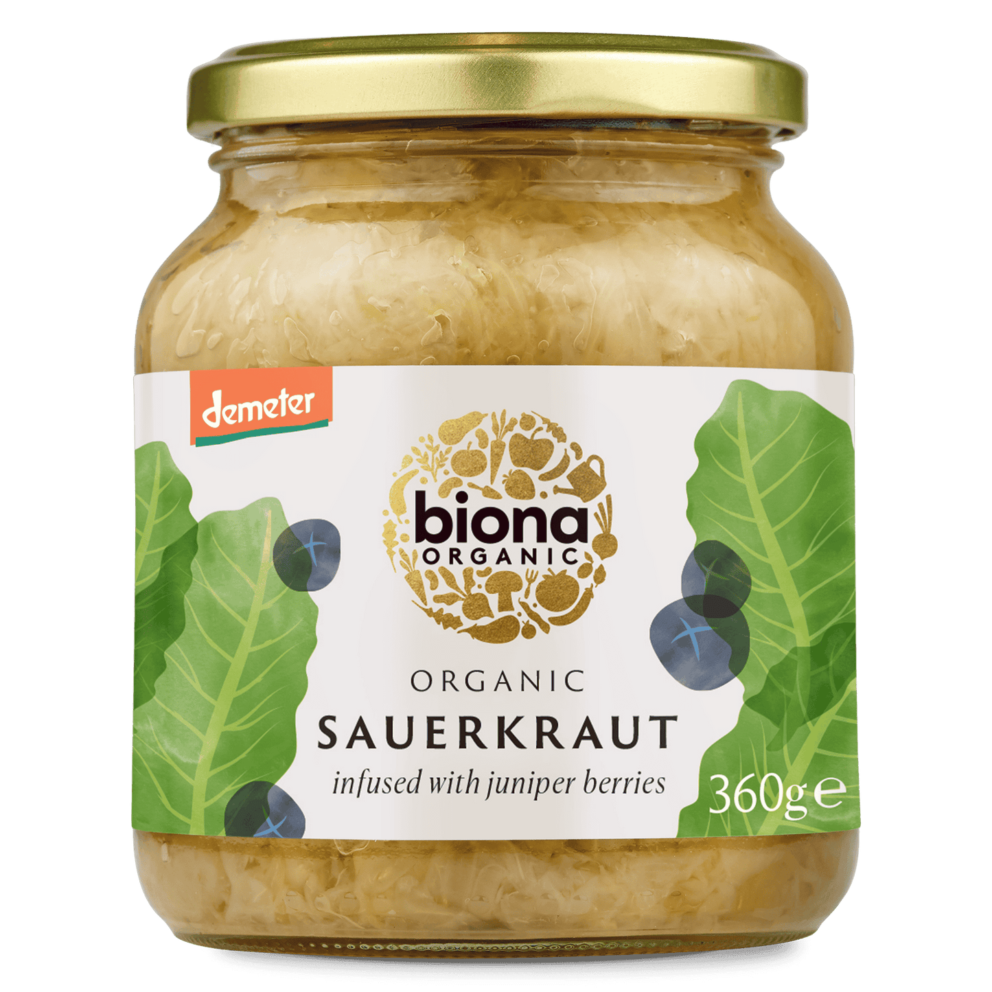Biona Organic Demeter Sauerkraut - 360g