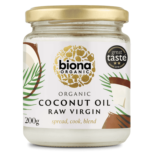 Biona Organic Raw Virgin Coconut Oil - 200g