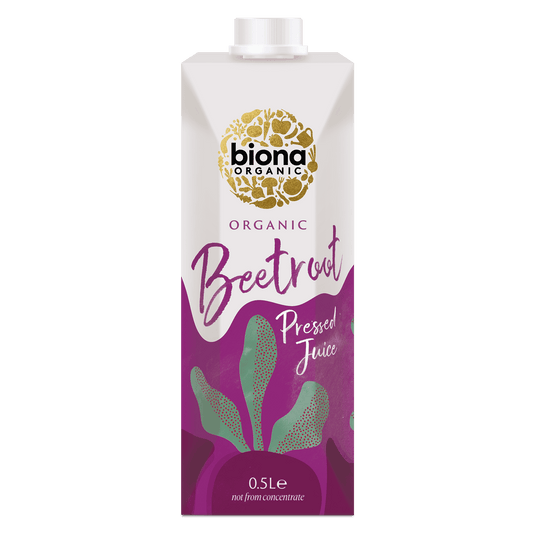 Biona Organic Beetroot Juice - Pressed - Tetra - 500ml