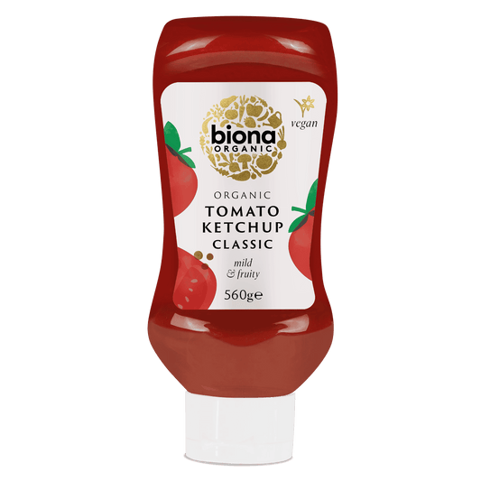 Biona Organic Tomato Ketchup -Squeezy - 560g