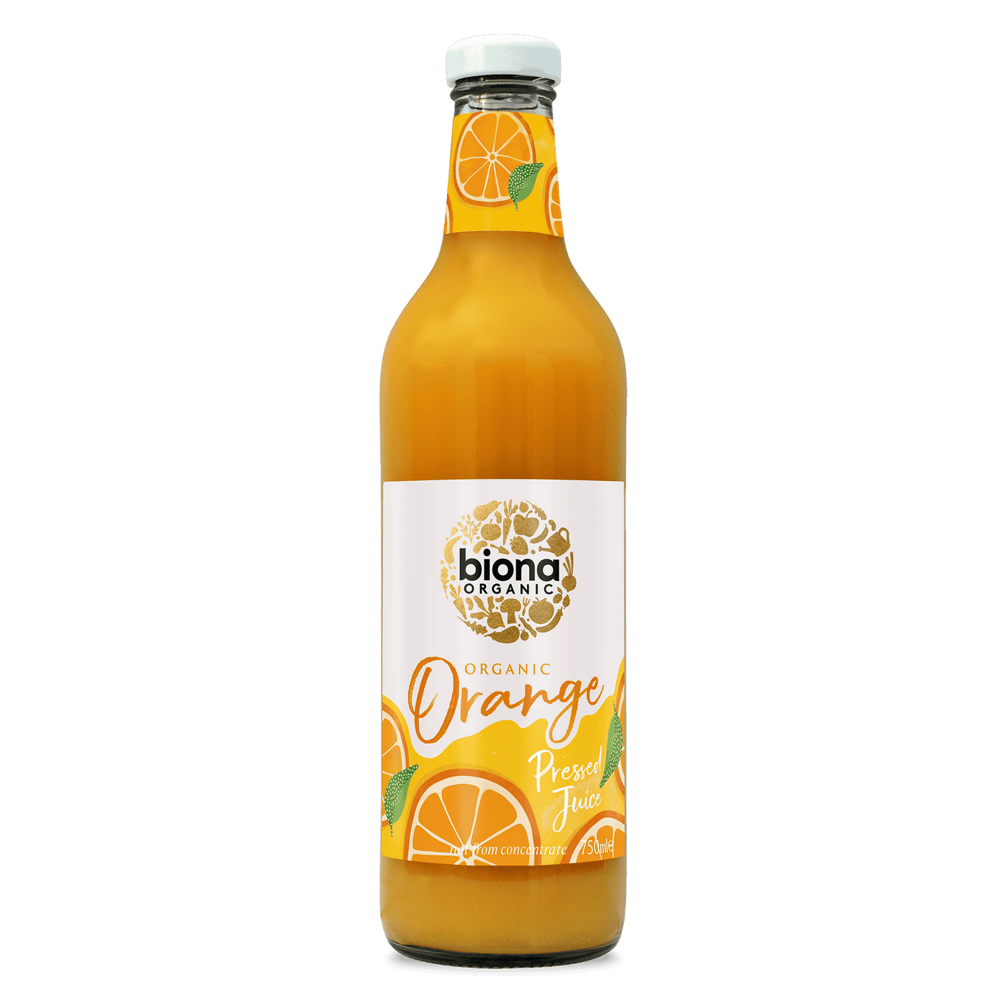 Biona Organic Orange Juice - Pressed - 750ml