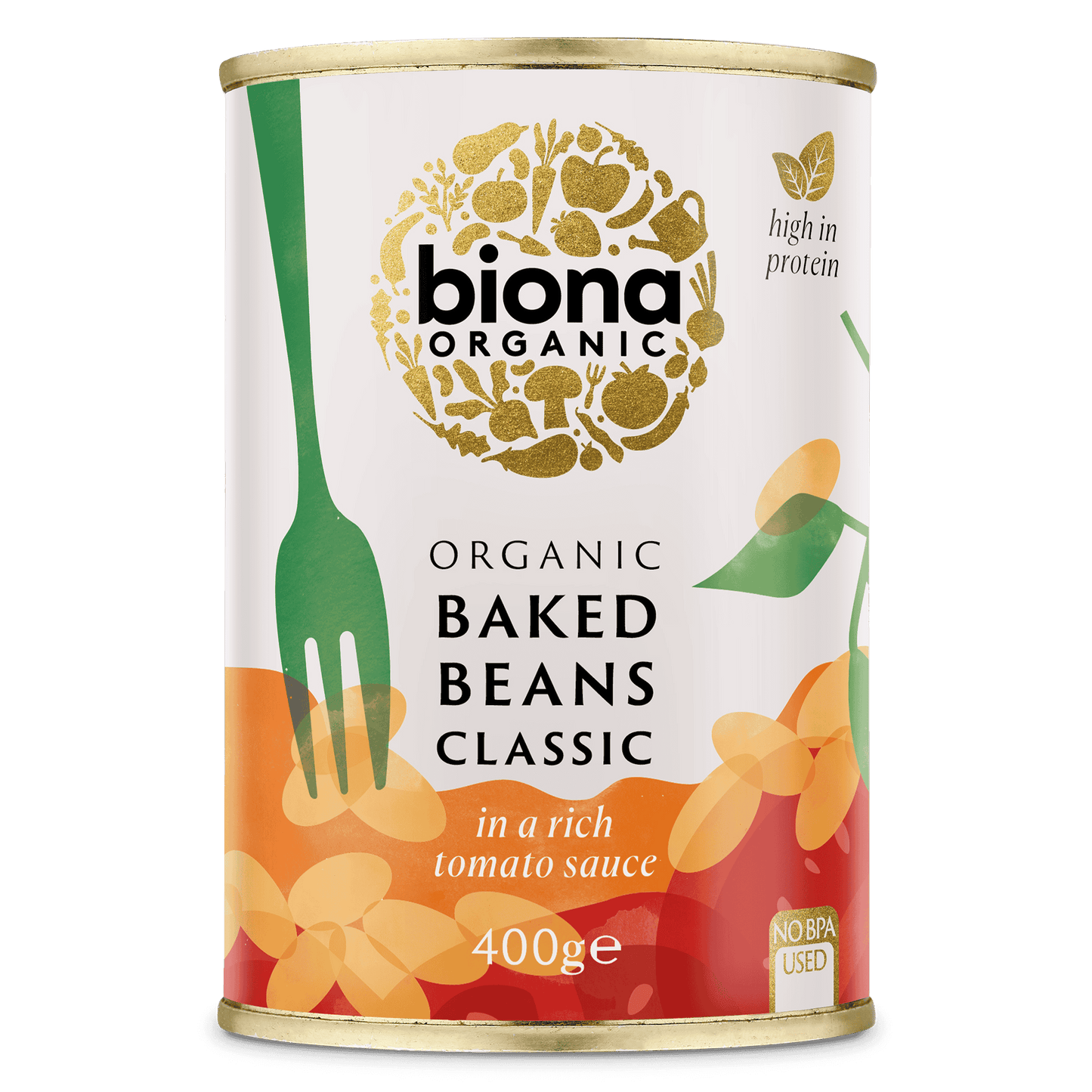 Biona Organic Baked Beans - Can - 400g
