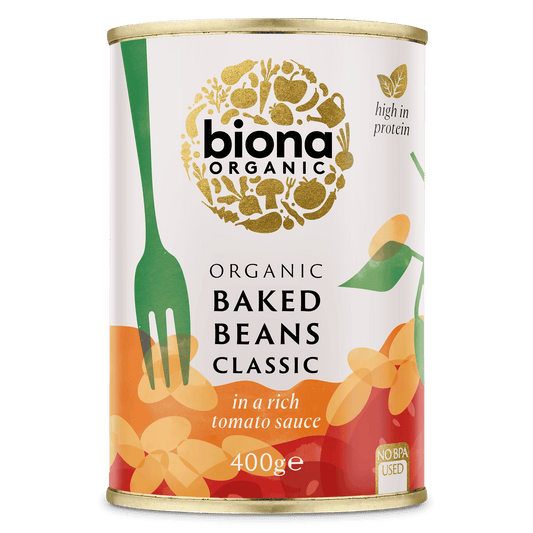 Biona Organic Baked Beans - Can - 400g