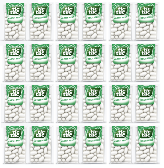 24 x Tic Tac Mint 18Gm