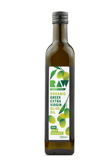 Raw Vibrant Living Org Greek Ex/Virgin Olive Oil - 500ml