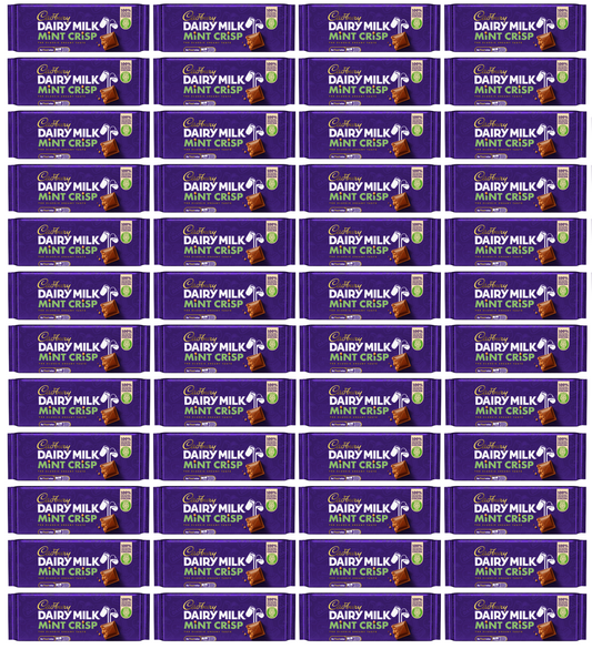 48 x Cadbury Mint Crisp Irish 54Gm