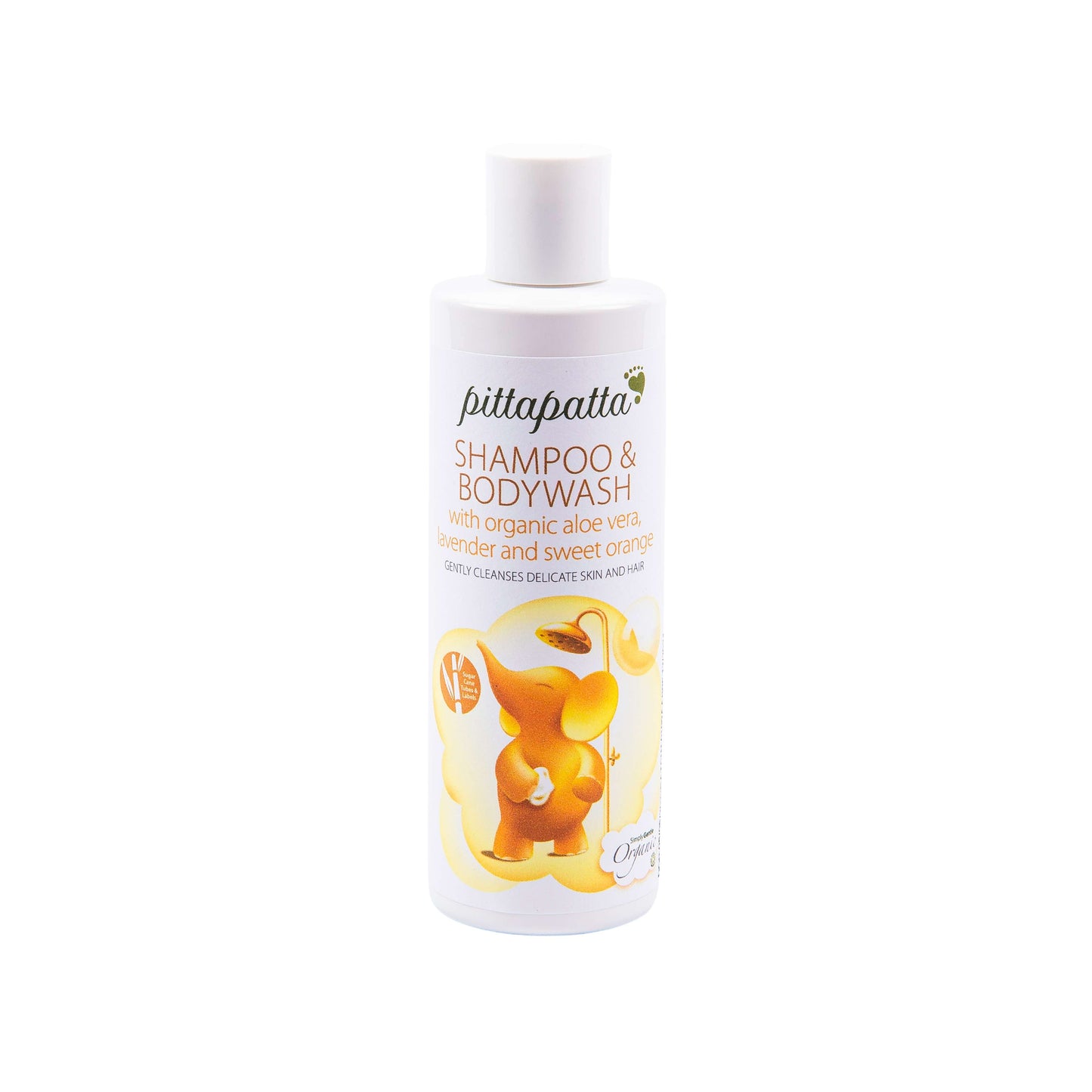 Pitta Patta Organic Shampoo & Bodywash - 250ml