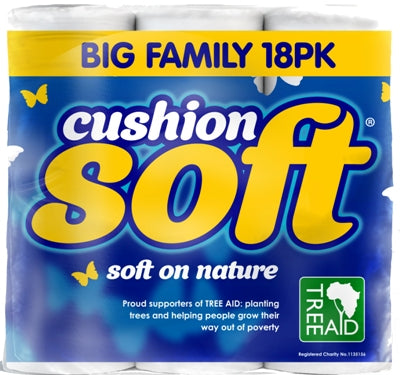3 x Cushion Soft White 18 Roll