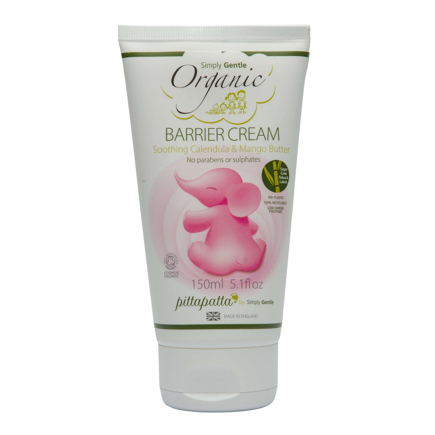 Pitta Patta Organic Cheeky Barrier Cream - 150ml