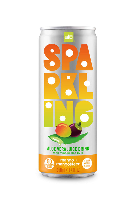 ALO Sparkling with Mango & Mangosteen juice  - 330ml
