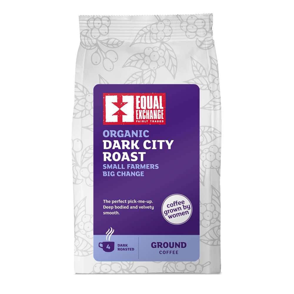 Equal Exchange Org Dark Roast R&G Coffee - 200g