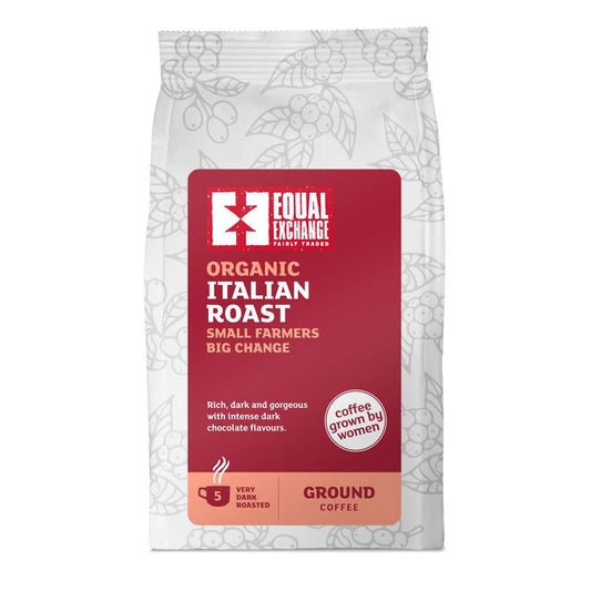 Equal Exchange Org Italian Roast R&G Coffee - 200g
