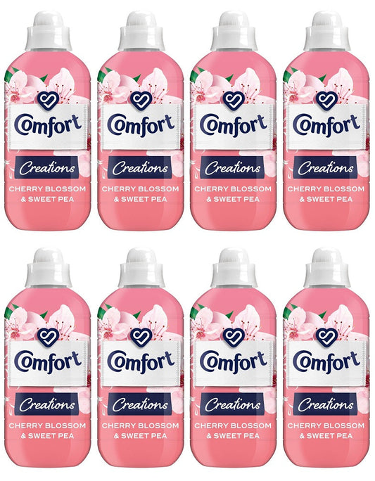 8 x Comfort 30W Silk Cherry Blossom & Sweet Pea