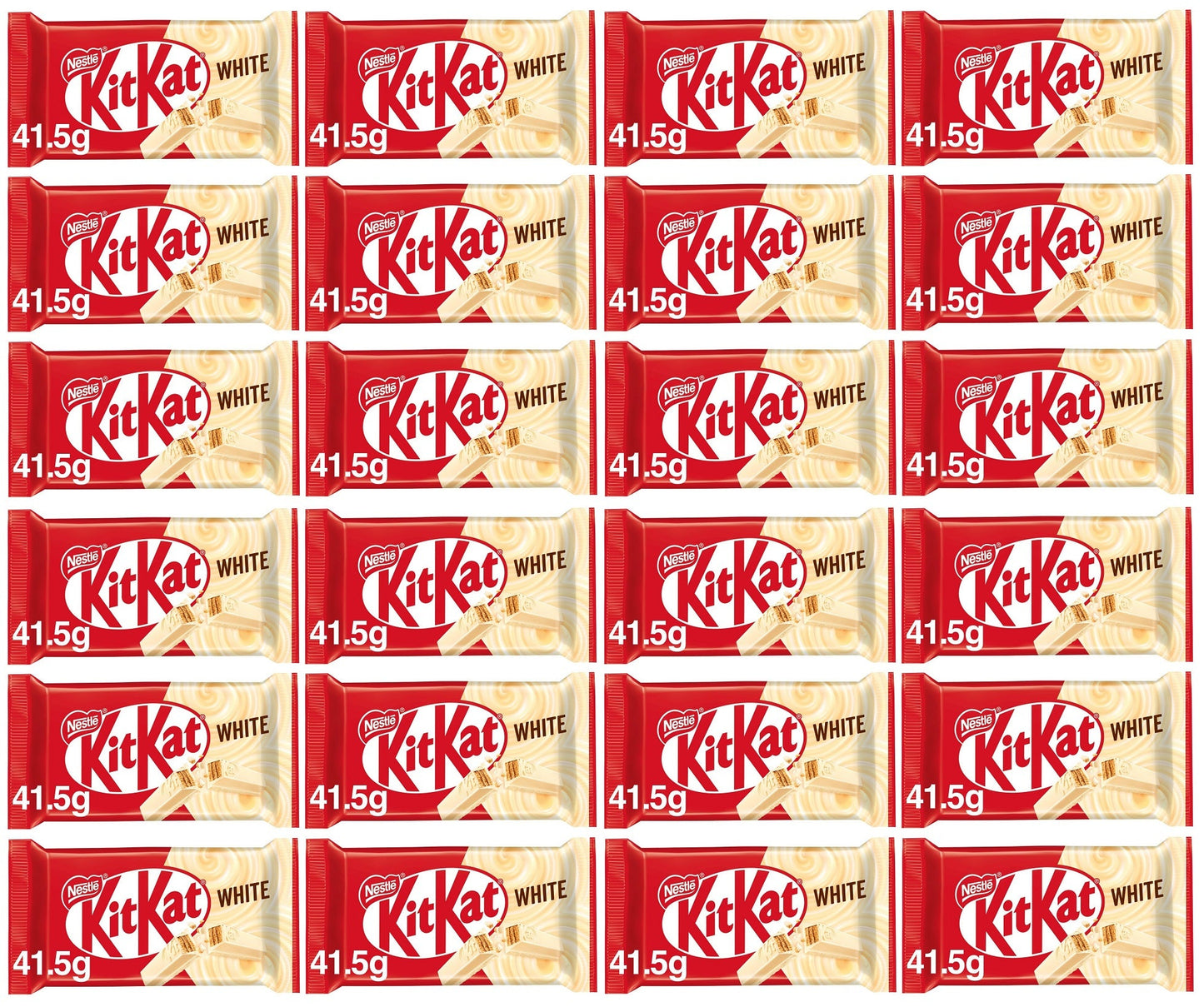 24 x Kitkat White Chocolate Bar 41.5G