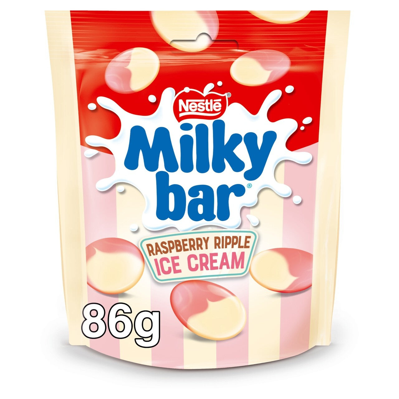 11 x Milkybar Raspberry Ripple Ice Cream 86G