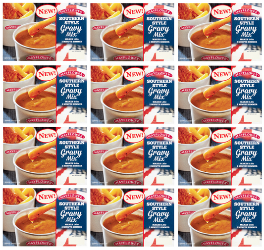 12 x Mayflower Southern Style Gravy 255G