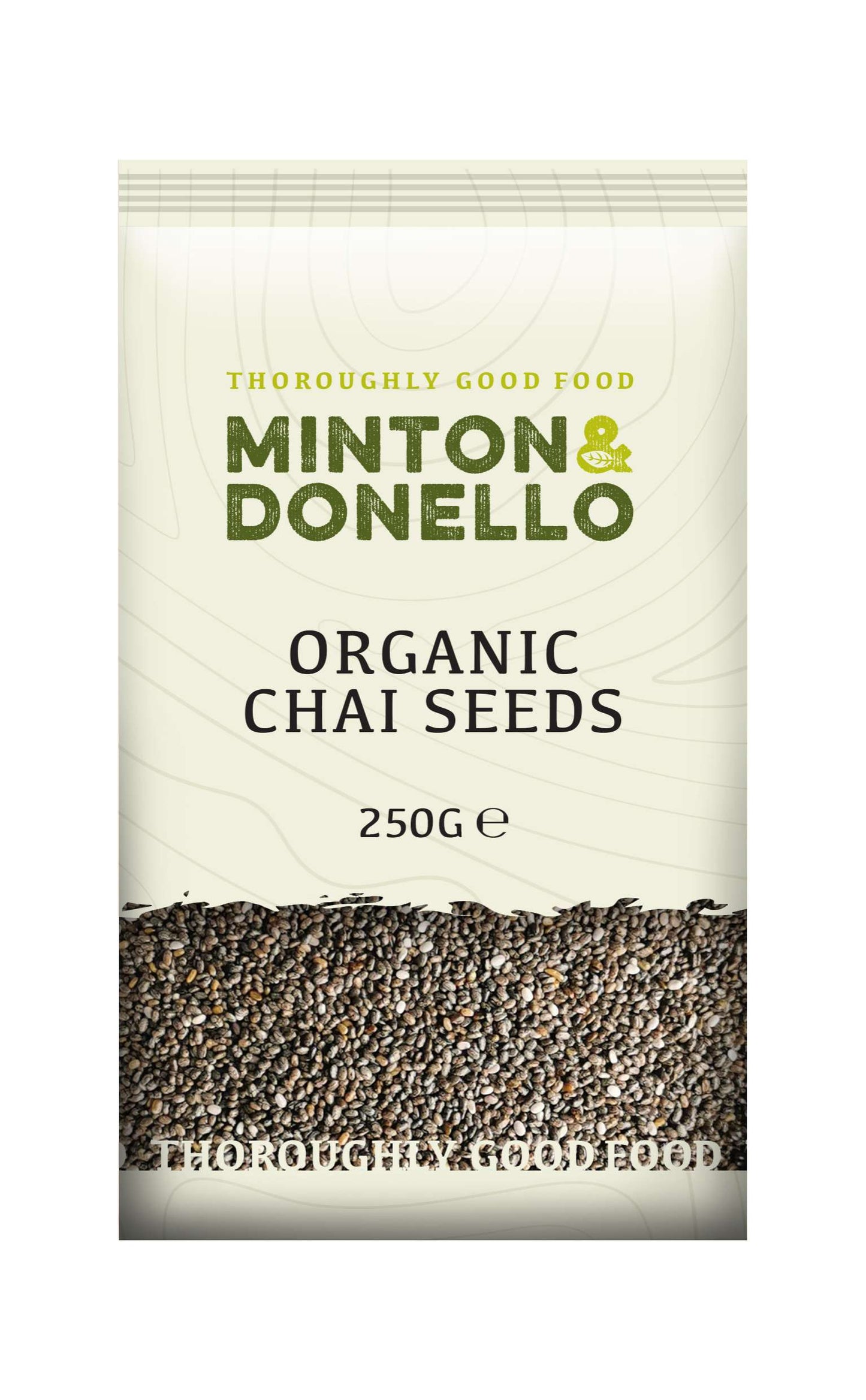 6 x Minton & Donello Org Chia Seeds - 250g