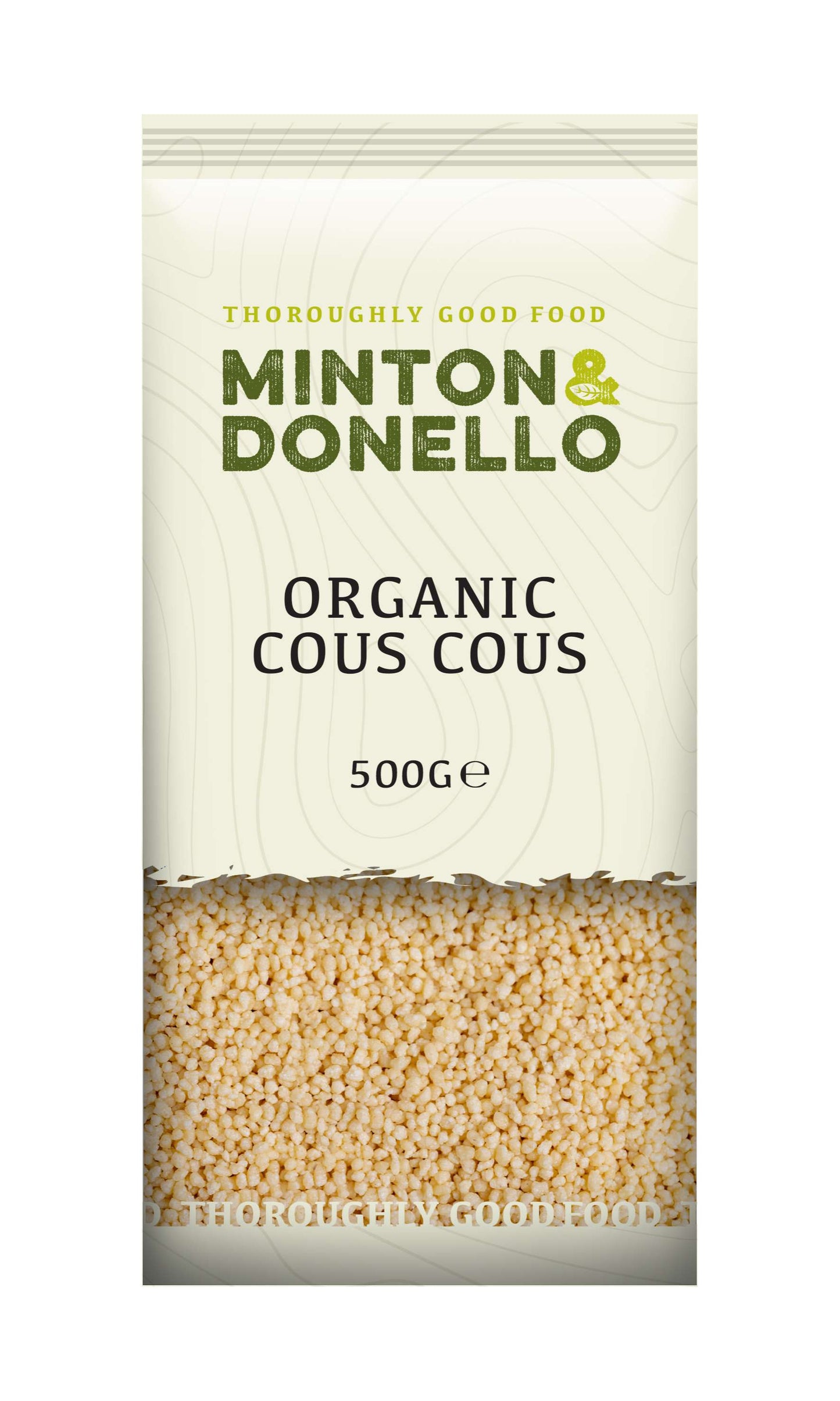 6 x Minton & Donello Organic Cous Cous - 500g