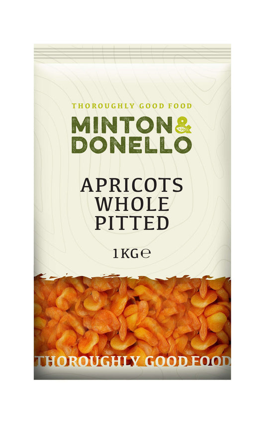 6 x Minton & Donello Apricots Whole Pitted - 1000g