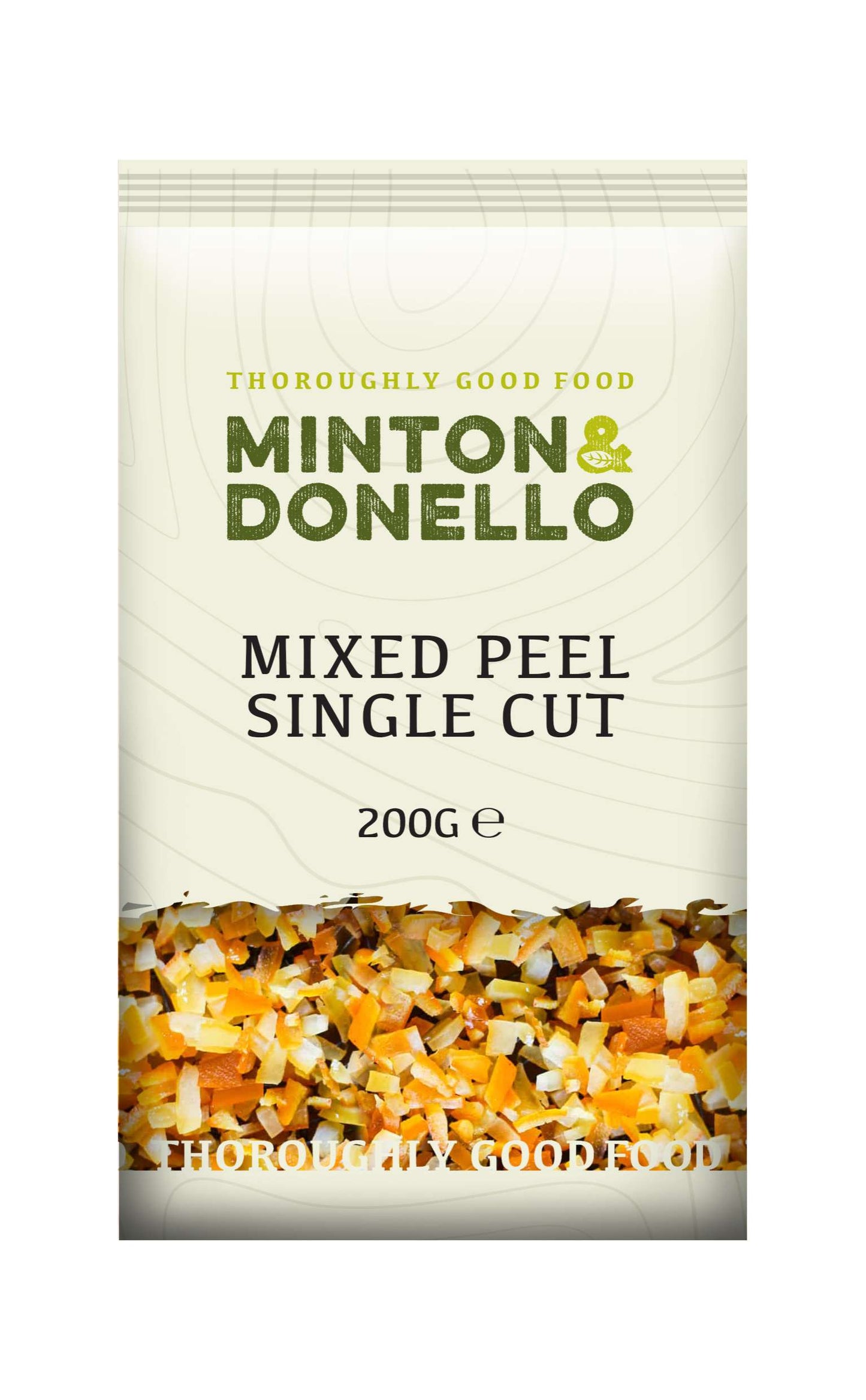 6 x Minton & Donello Mixed Peel Single Cut - 200g