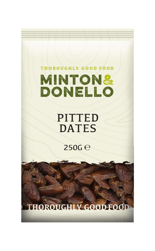 6 x Minton & Donello Pitted Dates - 250g