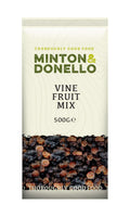 6 x Minton & Donello Vine Fruit Mix - 500g
